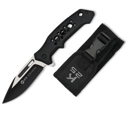 3T. 8,5 cm. Navaja táctica «K25» con mango aluminio negro