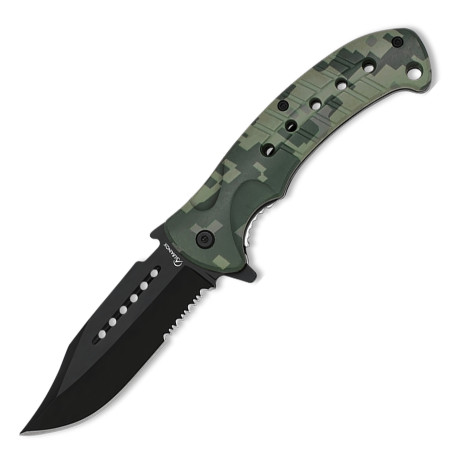 3T. 9,3 cm. Navaja «Albainox» con mango ABS verde