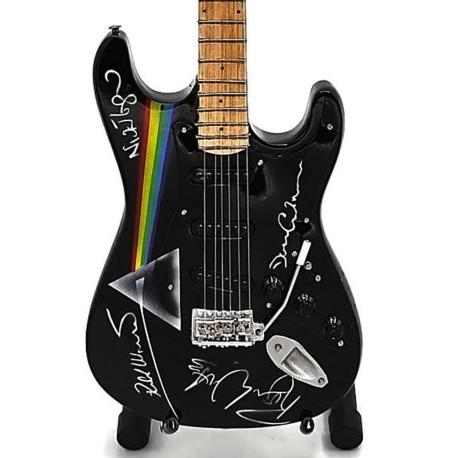 3T. Guitarra decorativa en miniatura Pink Floyd
