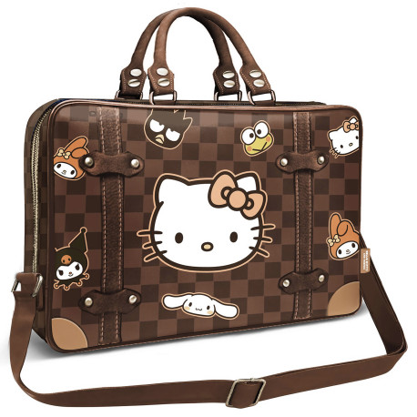 3T. HELLO KITTY Bolso Laptop Squares