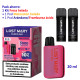 4T. PROMO BUNDLE Kit Strawberry  Ice 20 mg. «Lost Mary TAPPO PRO» +POD Peach Ice 20mg.+ POD  Blueberry Sour Rapsberry 20mg.