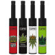 4T. Clipper «MINI TUBE CANNA KING» Exp. 24 encendedores piezoeléctricos