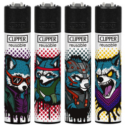 4T. Clipper «RACOONS» Exp. 48 encendedores