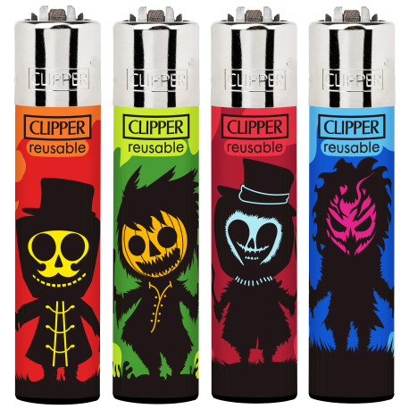 4T. Clipper «HORROR DAYS 1» Exp. 48 encendedores