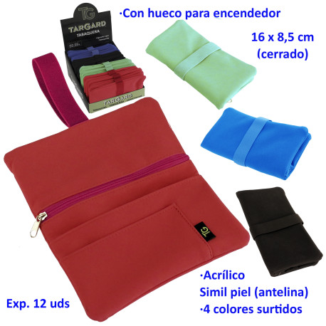 1T. Expositor con 12 bolsas «TG» para picadura