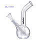 3T. 18 cm Bong de cristal «Micro»