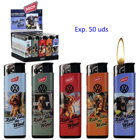 3T. Expositor con 50 encendedores piezo «Prof» VW Ride