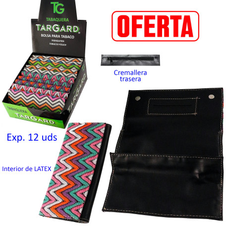 5T. Expositor con 12 bolsas «TG» para picadura «Crochet»