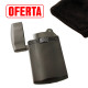 5T. Turbo Jet lighter black nickel satin with fabric cover and origin box