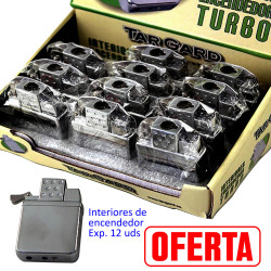 4T. Expositor  12 Interiores Encendedor modelo  TG Tar Gard