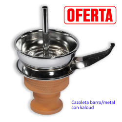 4T. Cazoleta de barro con kaloud