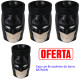 3T. Box with 6 handmade ceramic cups «BATMAN»