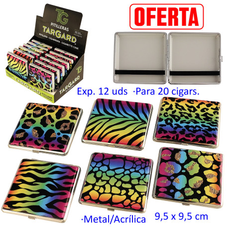 5T. Expositor con 12 pitilleras acrílicas «TG»