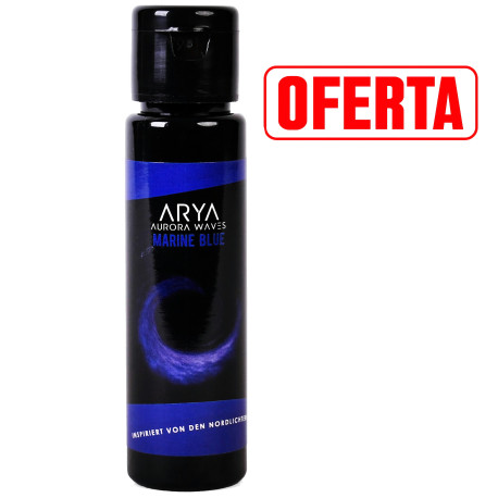 4T. MARINE BLUE ARYA AURORA WAVES 50 ml. Colorante shisha efecto brillo metalizado