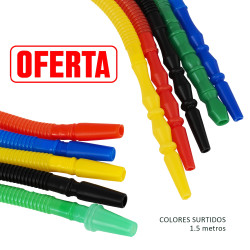 5T. Manguera acrílica 1,5 m colores surtidos