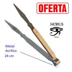 5T. Pinza metálica 24 cm «Horus Shishas»