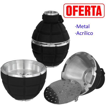 1T. Cazoleta + gestor de calor GRANADA negro