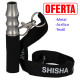 5T. Boquilla metálica para shisha + lanyard