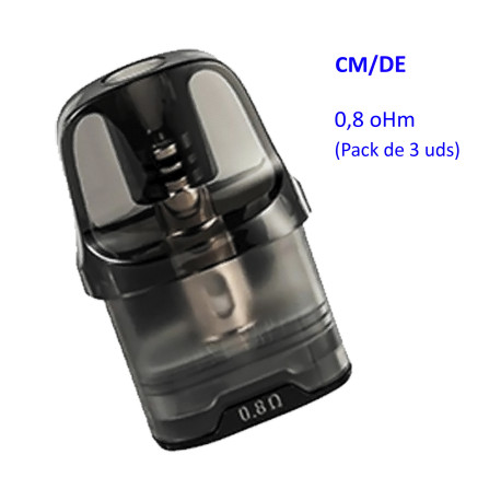 4T. Pod para Lost Vape Ursa V2 0.8 ohm (pack de 3)