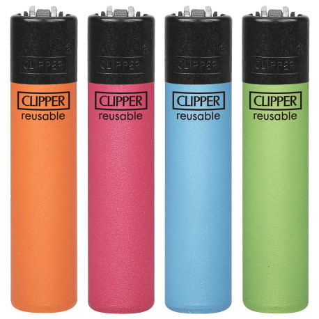 4T. Clipper «METALLIC MIX 5» Exp. 48 encendedores