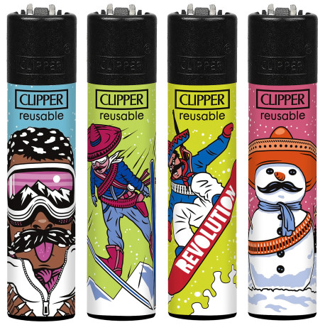 4T. Clipper «WINTER REVOLUTION» Exp. 48 encendedores