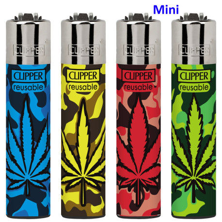 4T. Mini «Clipper» «BATTLE SHEET» Exp. 48 encendedores