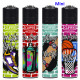 4T. Mini «Clipper» «BE YOURSELF 4» Exp. 48 encendedores