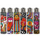 4T. Clipper «PSYCHO UNIVERS» Exp. 30 encendedores con funda