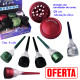 5T. Ø4 cm.  Display with 6 aluminium Grinders + cones filler assorted colors