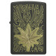 3T. Encendedor «Zippo» 221 Cannabis Design