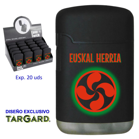 3T. Expositor 20 encendedores turbo jet «EUSKAL HERRIA 1»