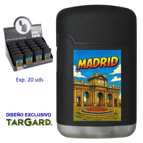 3T. Expositor 20 encendedores turbo jet «MADRID»