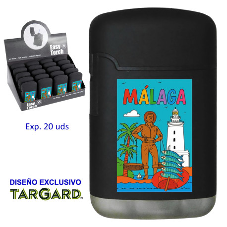 3T. Expositor 20 encendedores turbo jet «MALAGA»