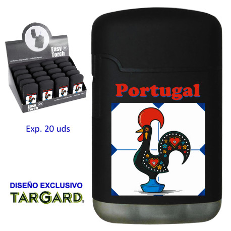 3T. Expositor 20 encendedores turbo jet «PORTUGAL»