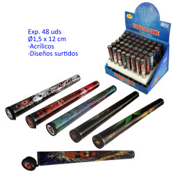 1T. Expositor 108 guarda cigarros acrílicos