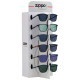 3T. Expositor con 9 gafas del sol «Zippo» UV400 para 6 gafas de sol