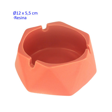 1T. Cenicero de mesa rosa