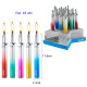 3T. Expositor con 18 encendedores piezo «Champ» candle