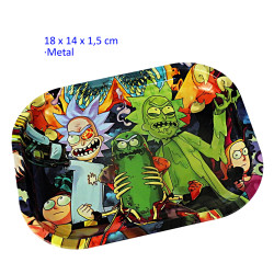 1T. Bandeja para liar 18 x 14 cm.