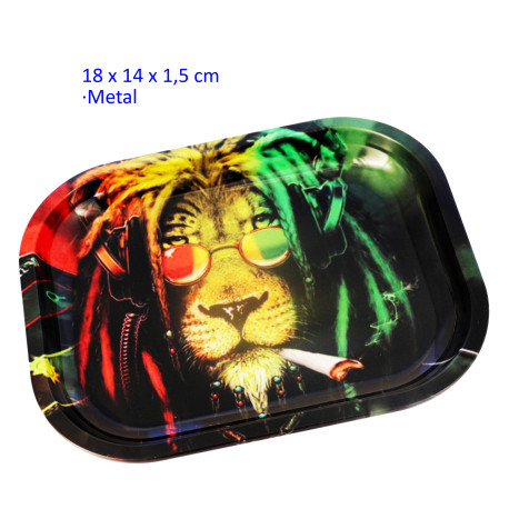 1T. Bandeja para liar 18 x 14 cm.