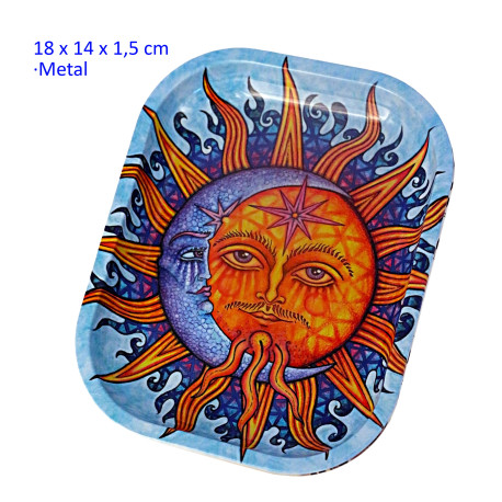 1T. Bandeja para liar 18 x 14 cm.