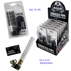 1T. Expositor con 12 pipas 9,5 cm.