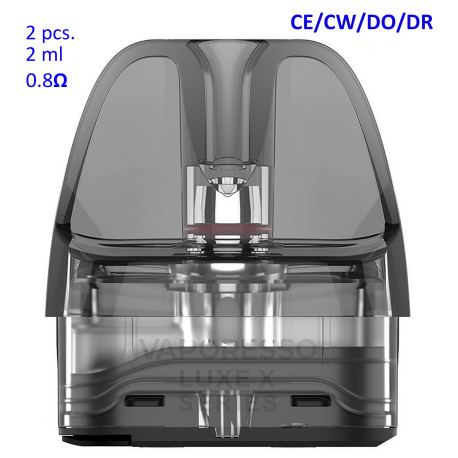 4T . Pod Luxe X Series Corex 2.0 0.8 ohm 2ml (2pcs) - Vaporesso