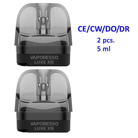 4T. Pod MTL para Luxe XR 5ml (2pcs) - Vaporesso - Capacidad : 5 ml