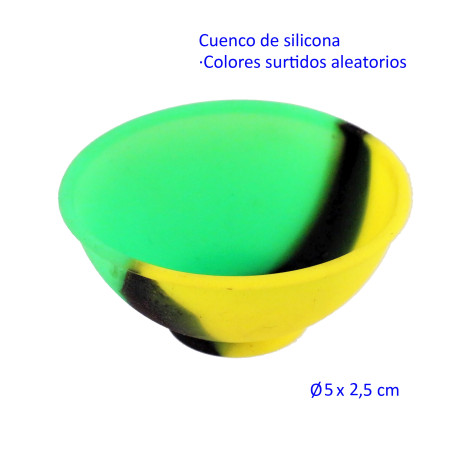 1T. Cuenco silicona Ø 7 x 4 cm.