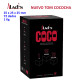 4T. Caja de 1 Kg. Carbón vegetal «ALADIN COCO» con 72 dados de 25mm.