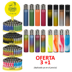 4T. Clipper «MIX PINTADO 2» Carrusel con 192 encendedores