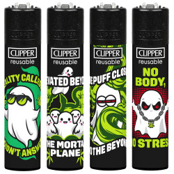 4T. Clipper «PARANORMAL PUFFS» Exp. 48 encendedores