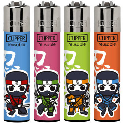 4T. Clipper «SHINOBIS» Exp. 48 encendedores