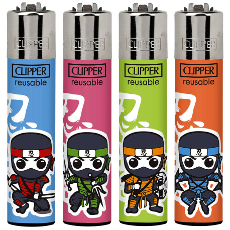 4T. Clipper «SHINOBIS» Exp. 48 encendedores